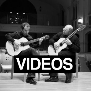 Navigation image for videos portfolio for the Portland Guitar Duo